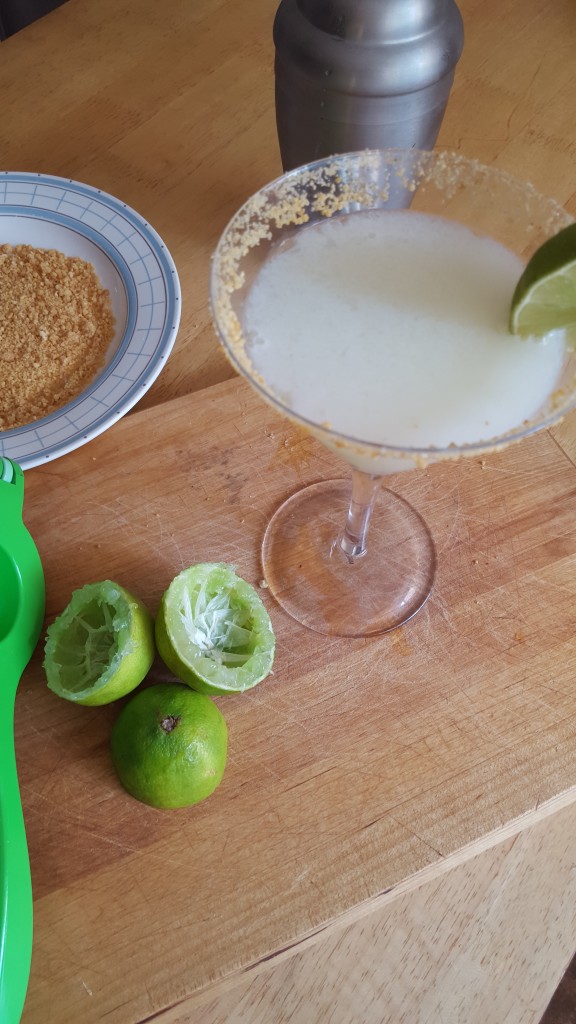 key lime pie martini