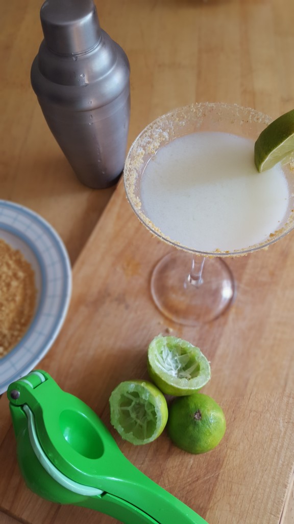 key lime pie martini