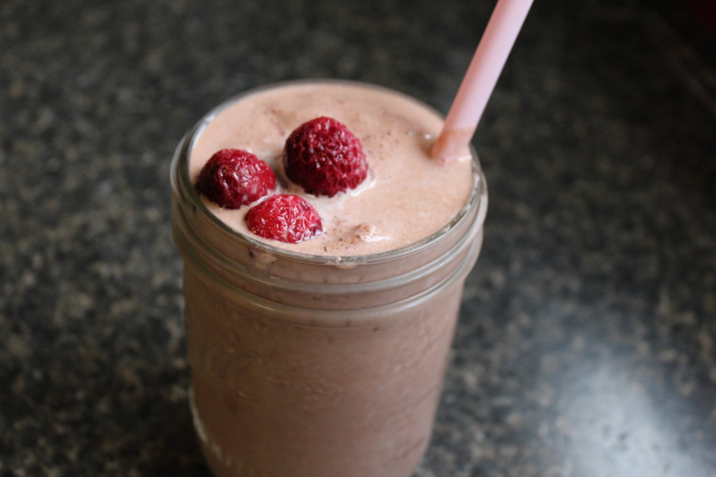 double chocolate raspberry protein powder