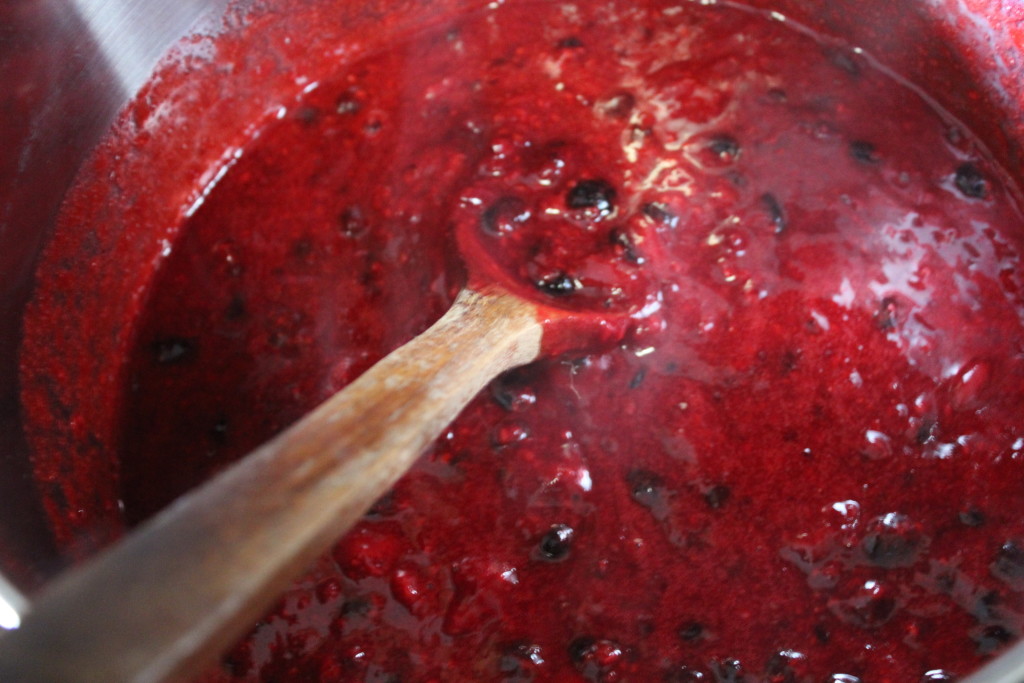 mixed berry jam