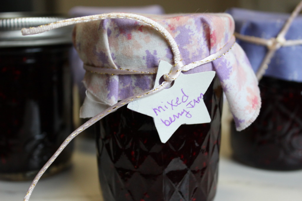 mixed berry jam