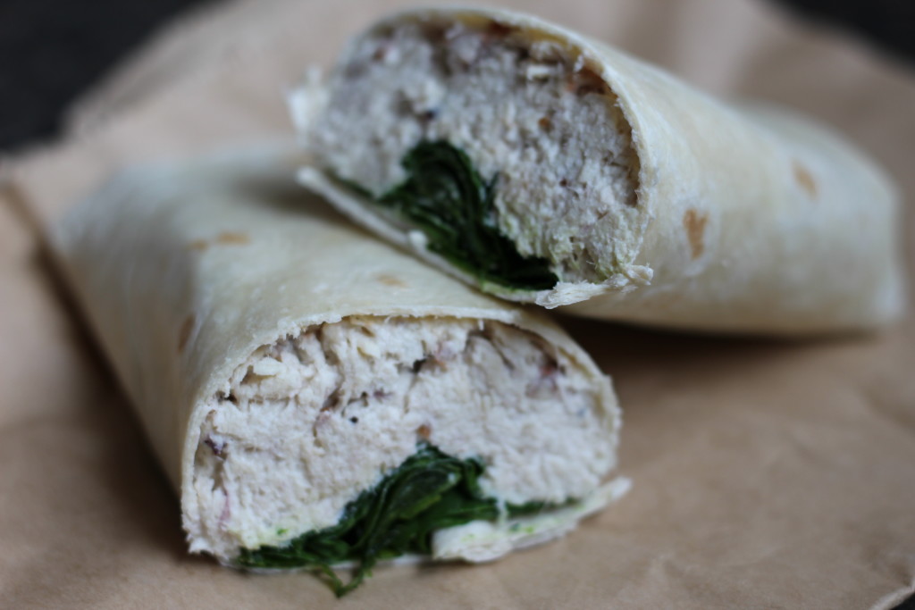 chicken salad wrap