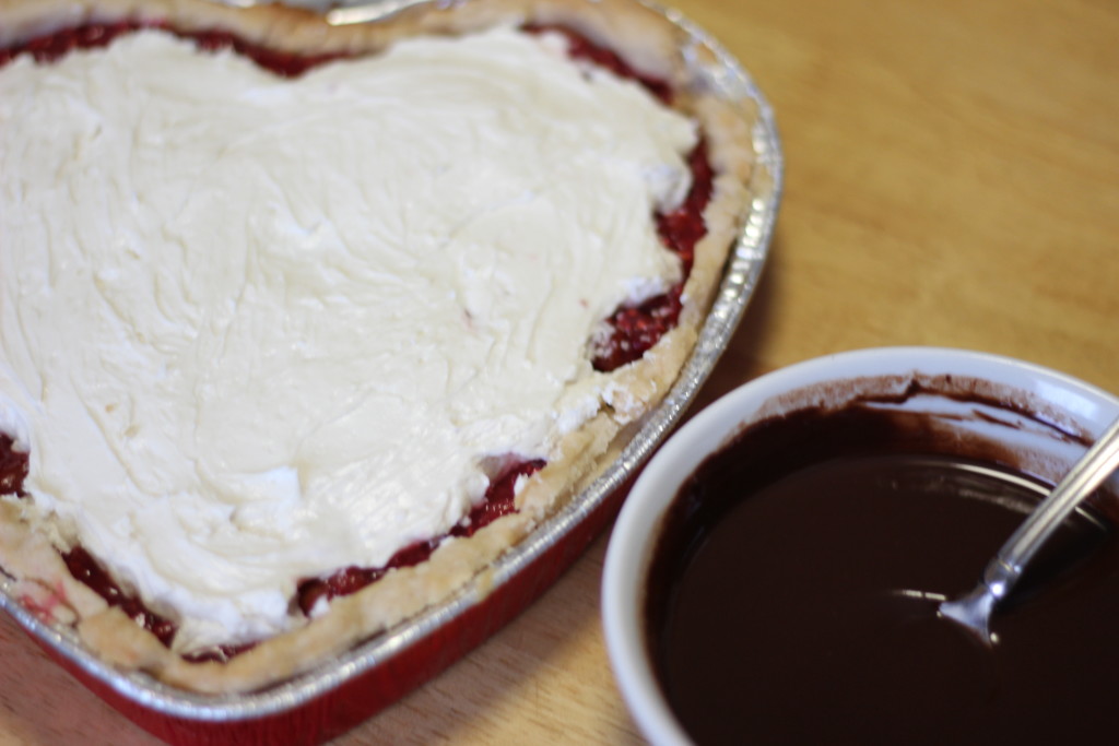 redberry cherry chocolate cream pie