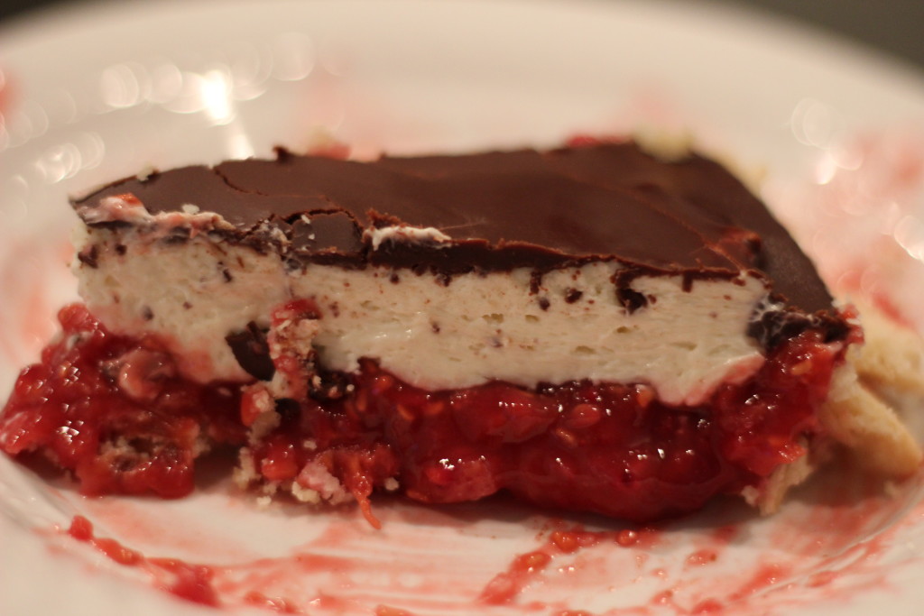 redberry cherry chocolate cream cheese pie