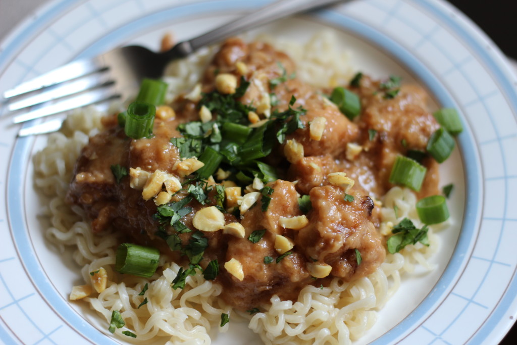 thai peanut chicken