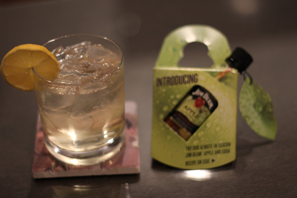 Jim Beam Apple and soda