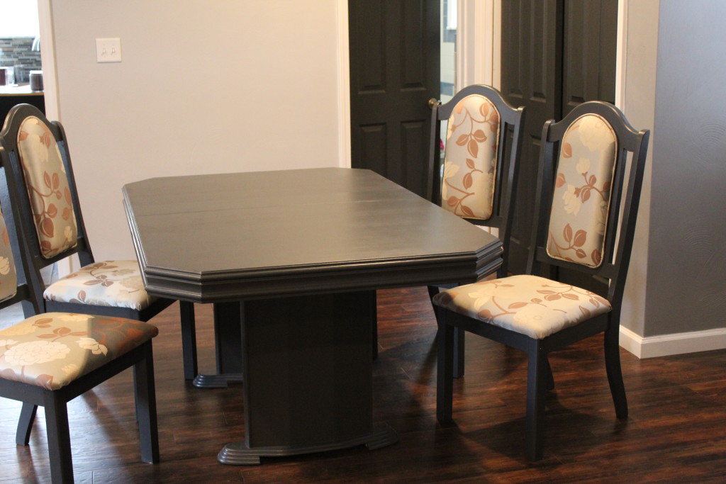 dining room table and chairs