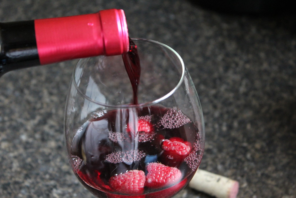 redberry cherry chocolate sangria