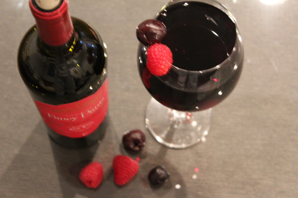 redberry cherry chocolate sangria