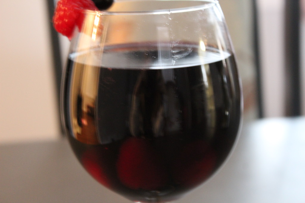 redberry cherry chocolate sangria