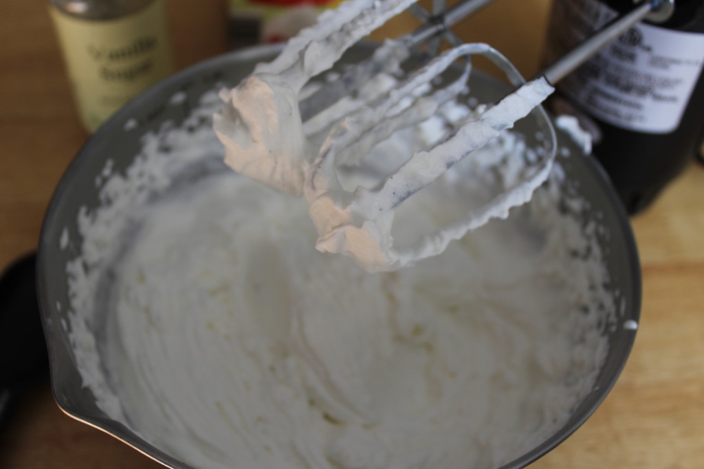 vanilla whipped cream