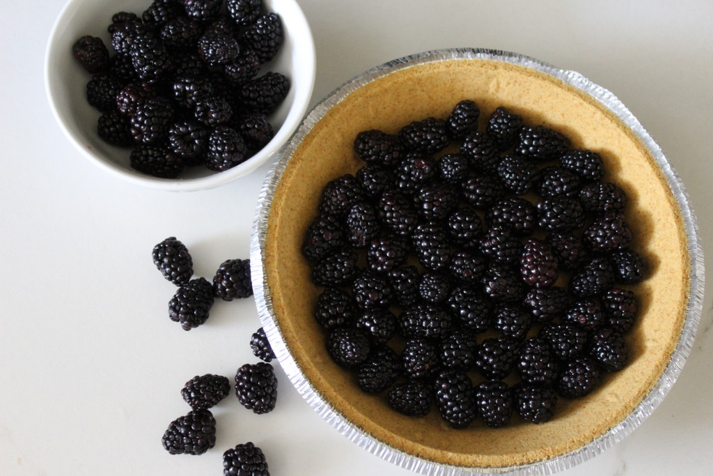 blackberry cheesecake tart