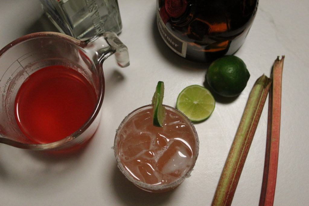 rhubarb margarita