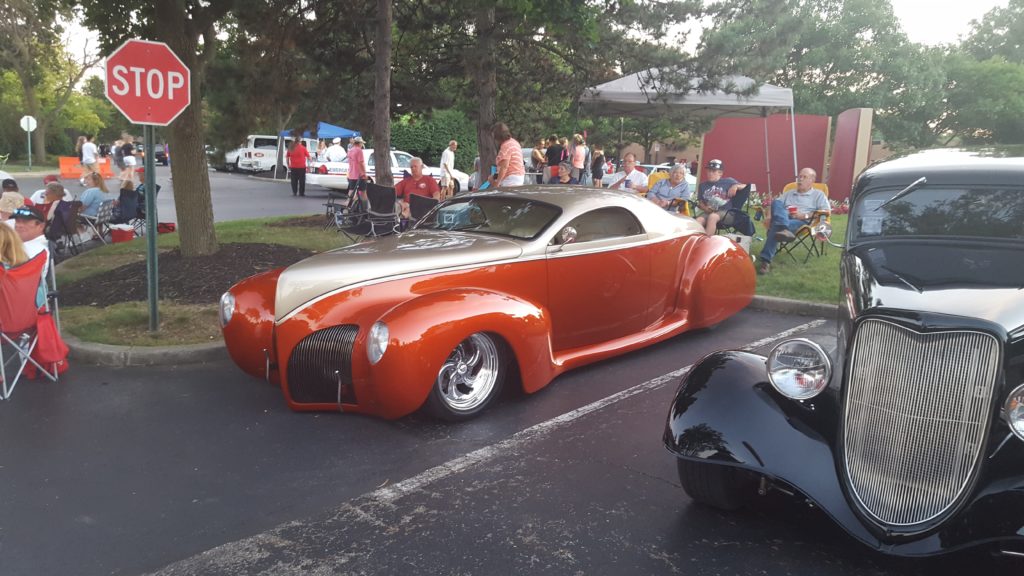 Another cool car at the after party