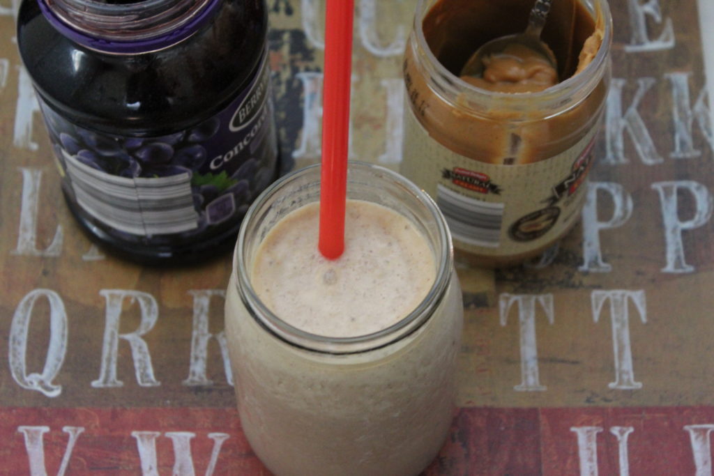 pb&j protein shake